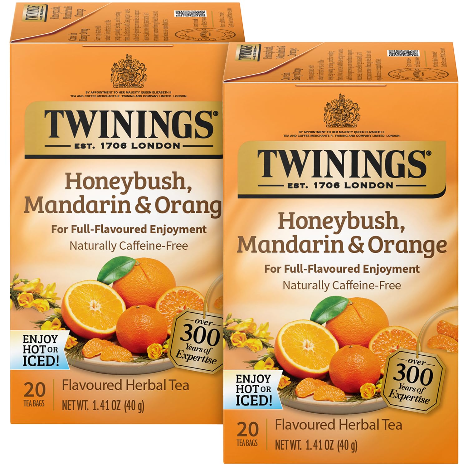Amazon.com : Twinings Honeybush Mandarin & Orange Herbal Tea 2